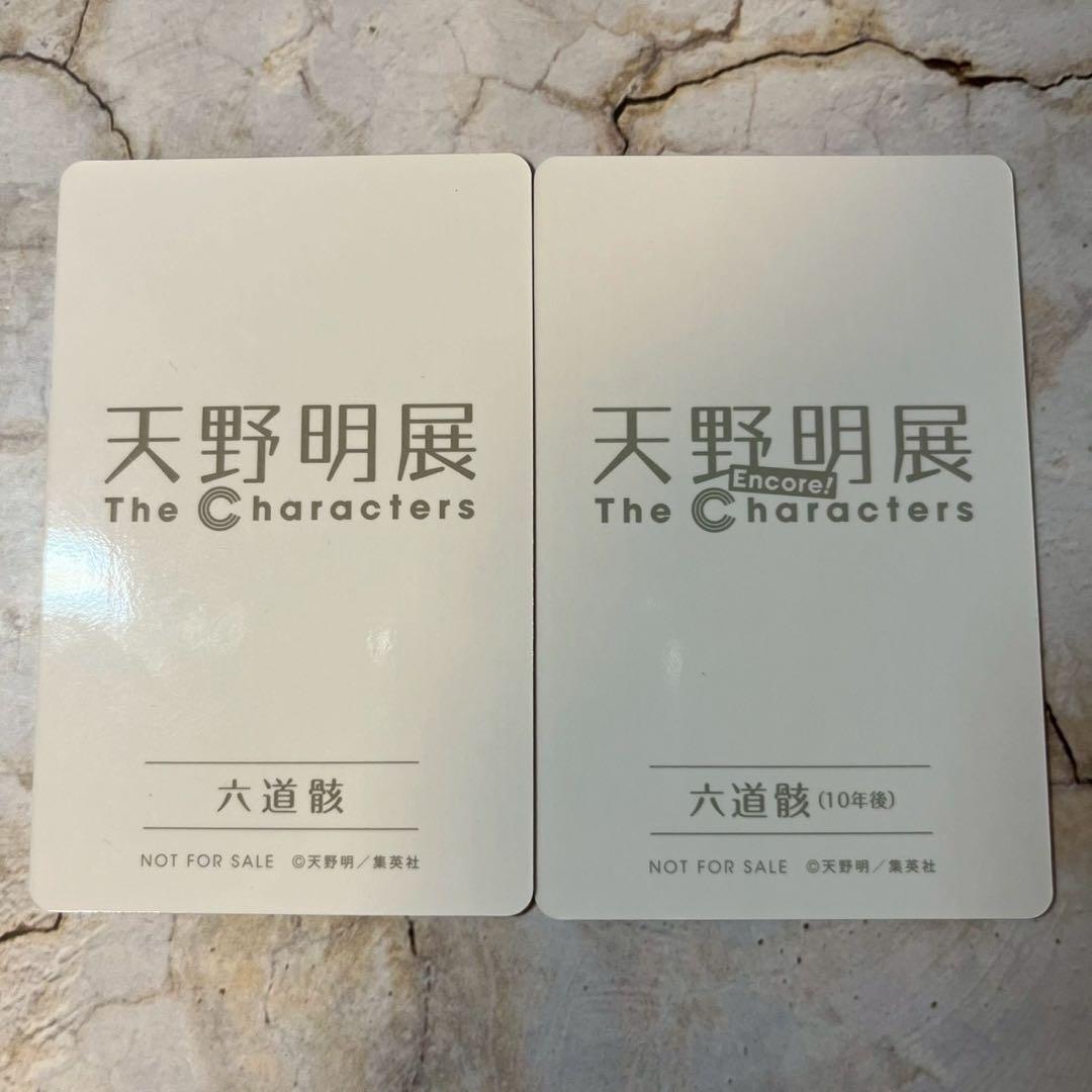 天野明展 凱旋 購入特典 自撮り風トレーディングカード 六道骸 2枚セット