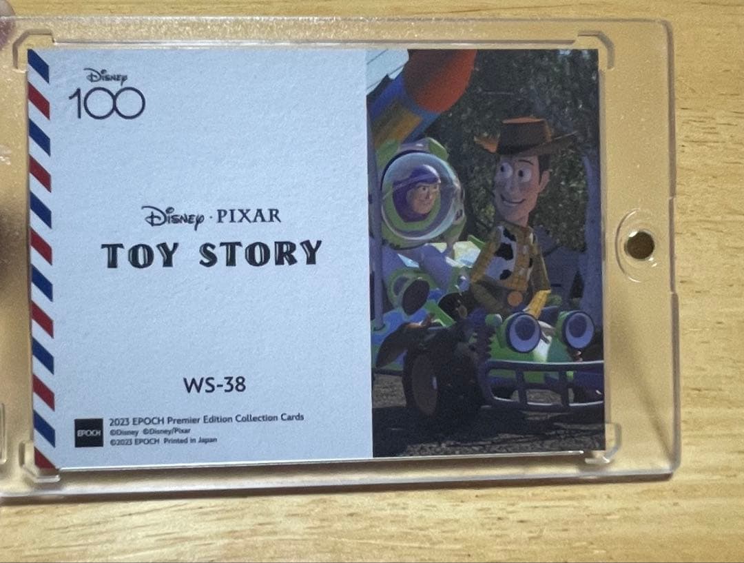 D助Disney 100 EPOCHディズニー カード 世界1枚 1of1