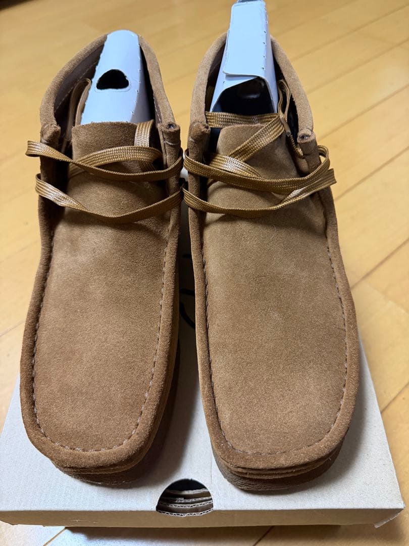 クラークス ワラビー Clarks Wallabee Boot ブラウン 41