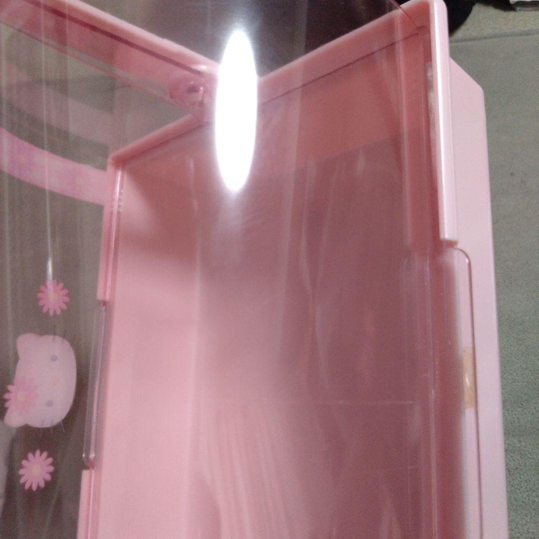 年代物　未使用品　Hello Kitty フードケース　収納ボックス ピンク