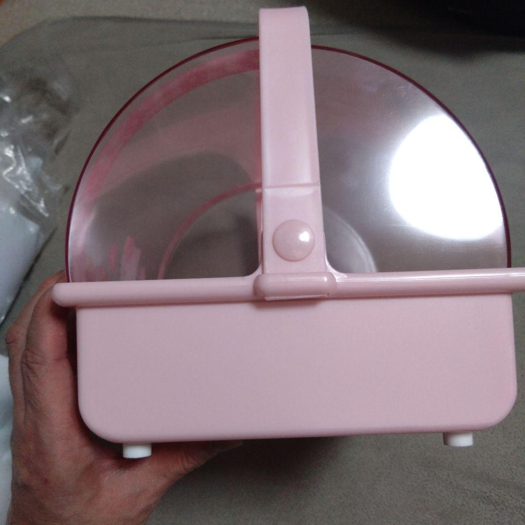 年代物　未使用品　Hello Kitty フードケース　収納ボックス ピンク