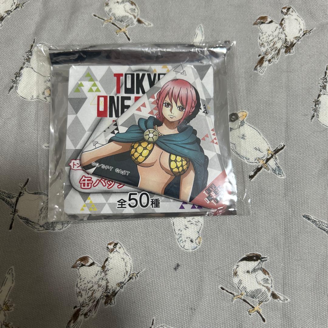 ワンピース タワー トンガリ缶バッジ レベッカ