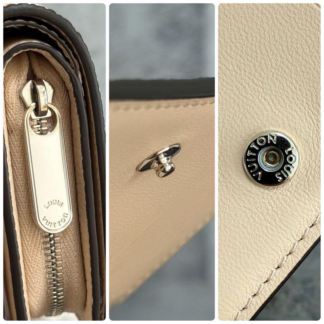 完売品 新品⭐️ルイヴィトン マヒナ クレア フライトモード ベージュ×オレンジ