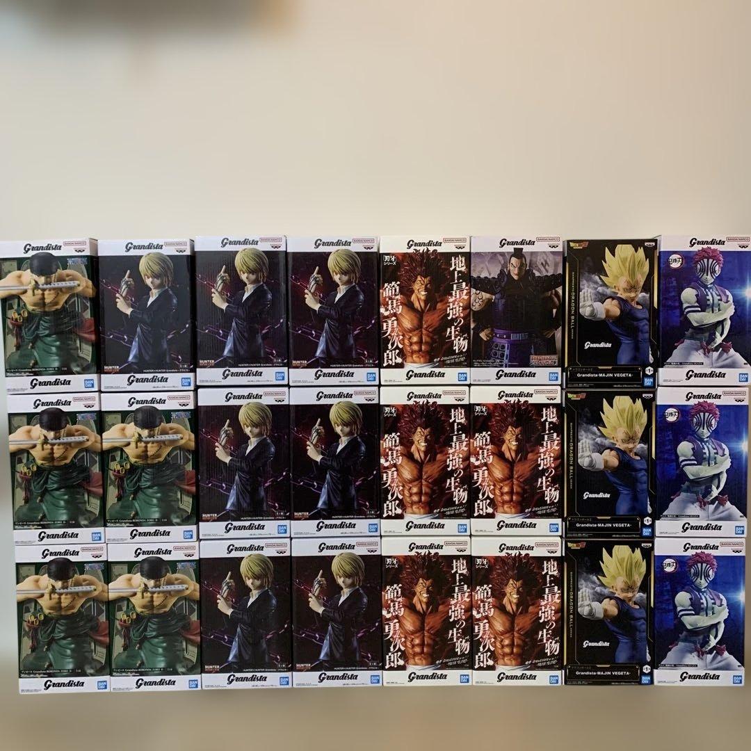 グランディスタフィギュアセット　24体