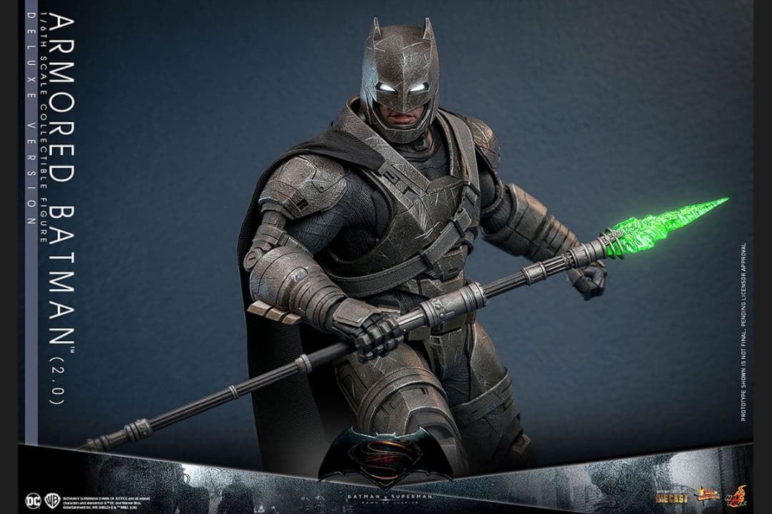 【新品】ホットトイズ【DIECAST】 アーマード・バットマン（2.0／DX版）