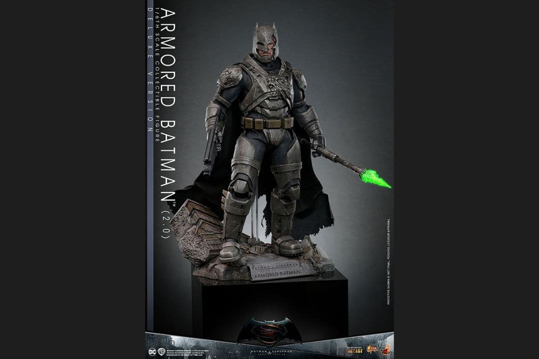 【新品】ホットトイズ【DIECAST】 アーマード・バットマン（2.0／DX版）