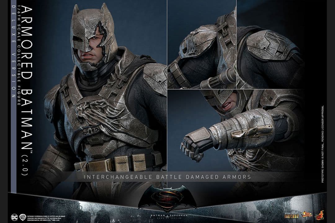 【新品】ホットトイズ【DIECAST】 アーマード・バットマン（2.0／DX版）