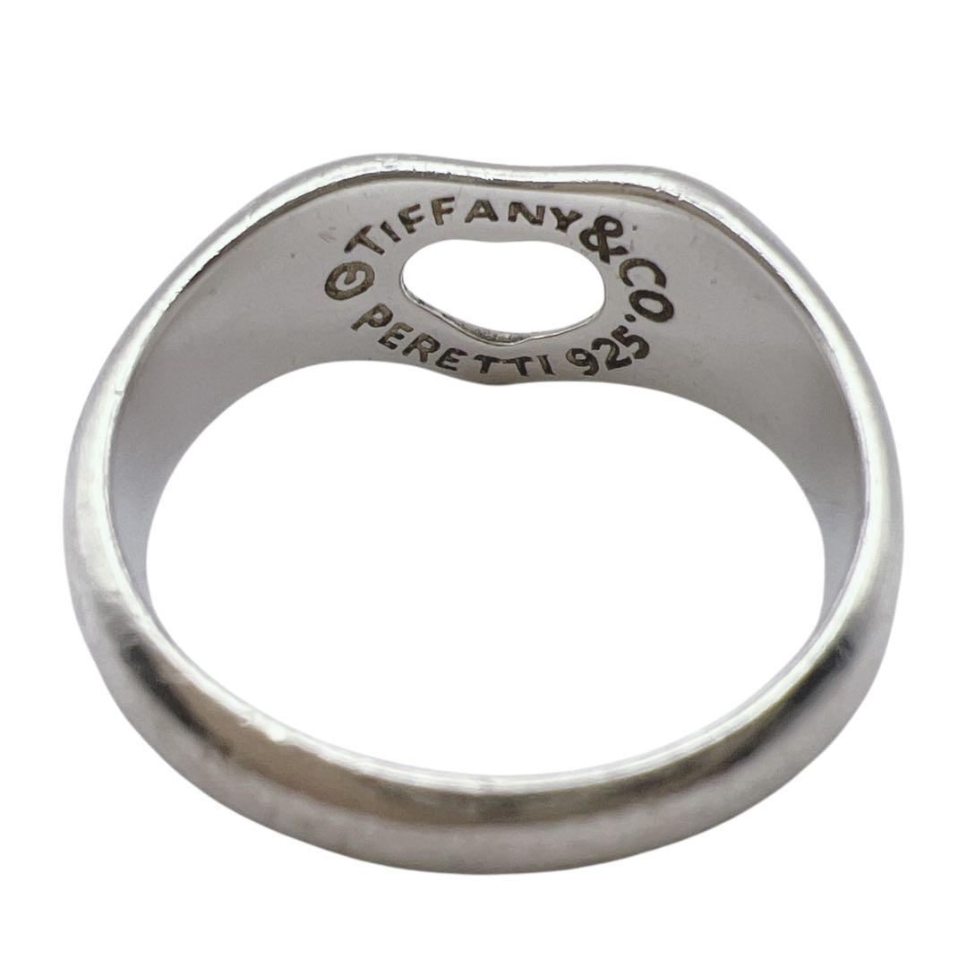 ティファニー　オープンハート　シルバー　リング　エルサペレッティ