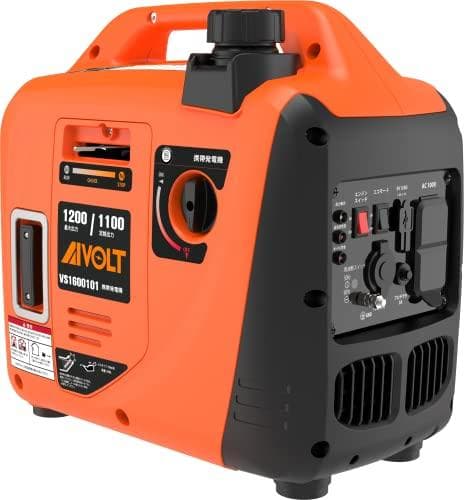 AIVOLT インバーター発電機 小型発電機 ポータブル発電機 定格出力1.rm