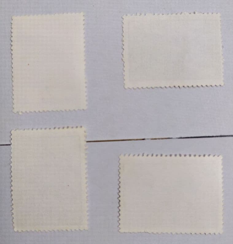 中国切手　パリ・コミューン100周年　4種完