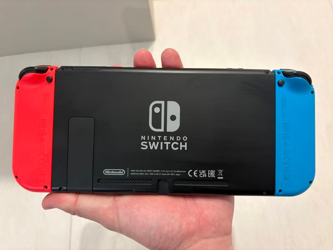 Switch 本体 赤青 + Ring Fit Adventure おまけケース
