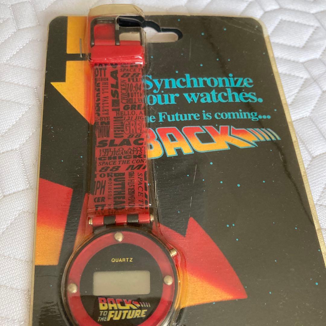 バック・トゥ・ザ・フューチャー デジタルウォッチ未使用