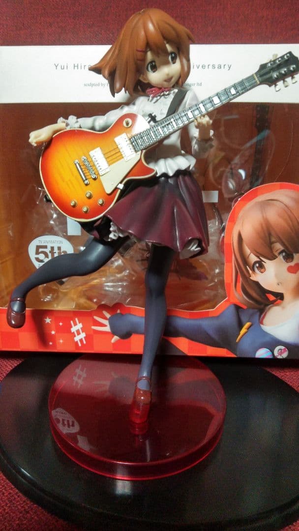 けいおん！平沢唯5TH Anniversary フィギュアおまけ付