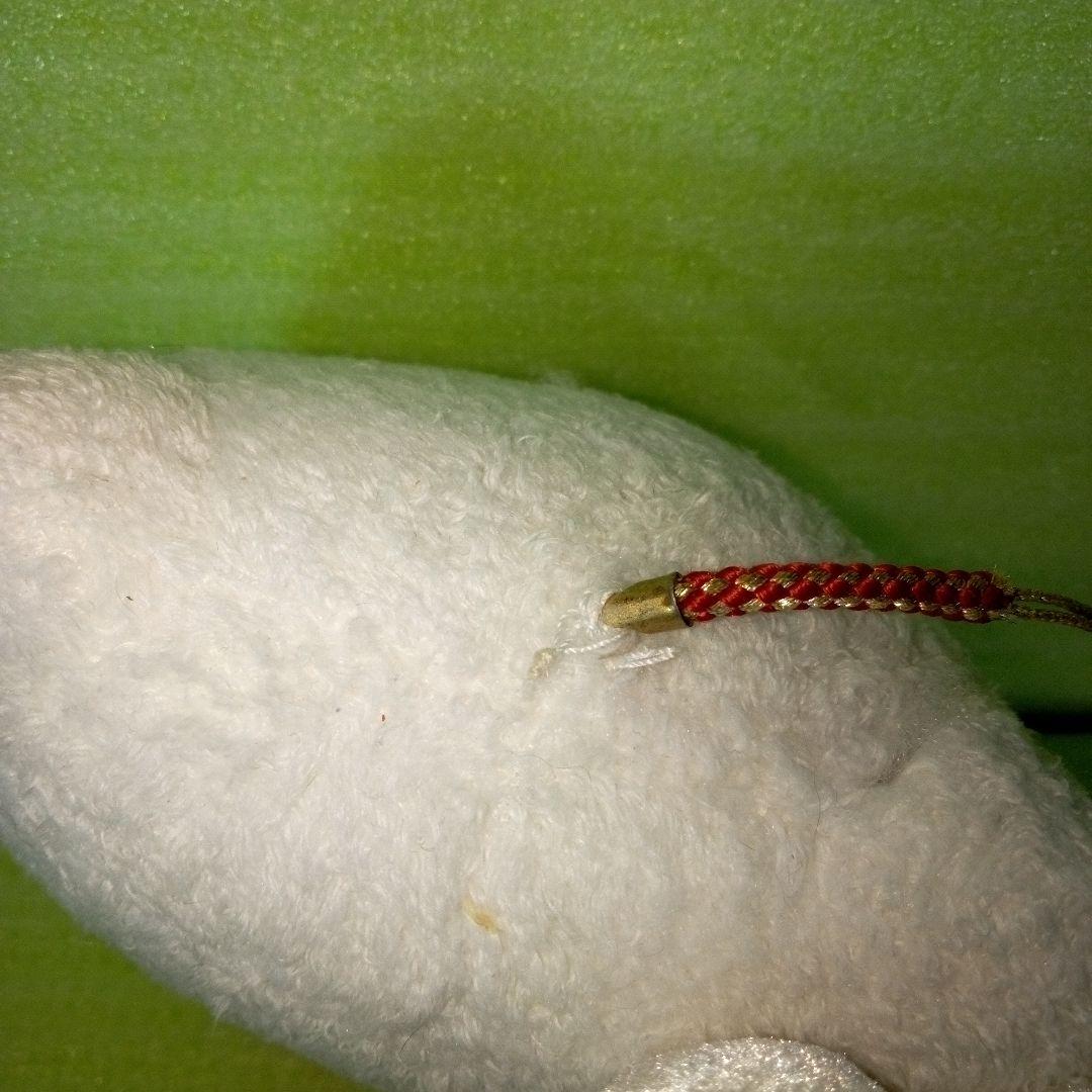 ハローキティ　HELLO KITTY　赤白マフラー　スカーフ　ぬいぐるみ　レア