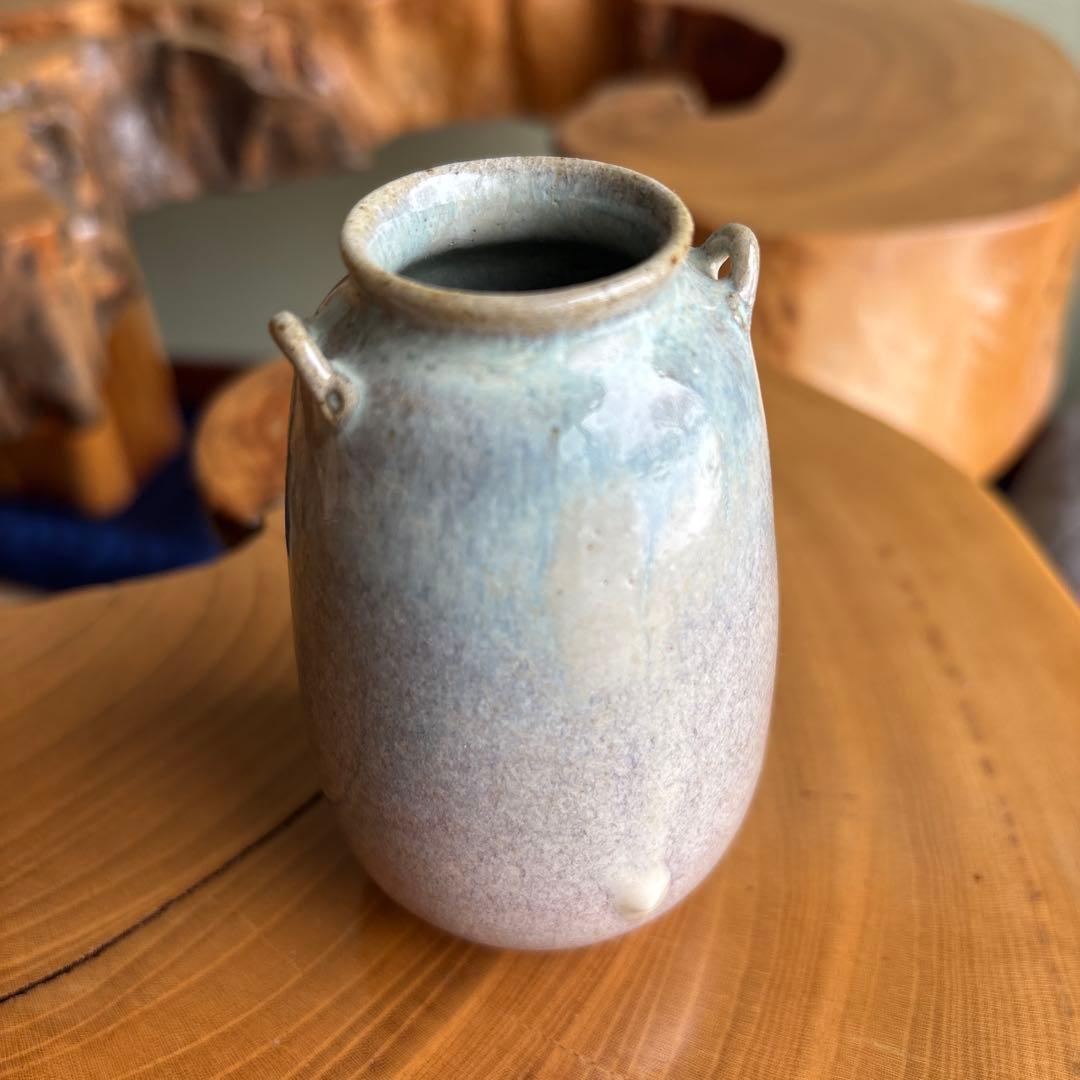 赤膚焼 古瀬尭三作 仕覆付 茶道具 共箱