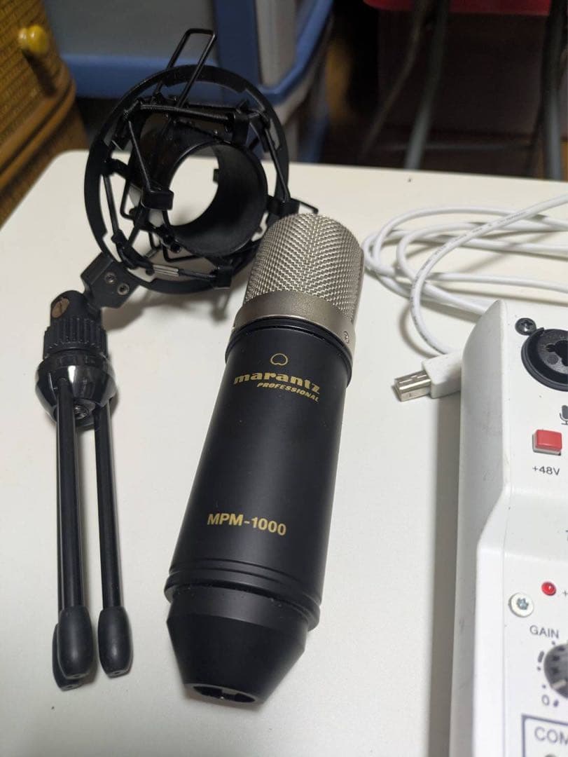 YAMAHA AG06 オーディオインターフェイスとマイクセット