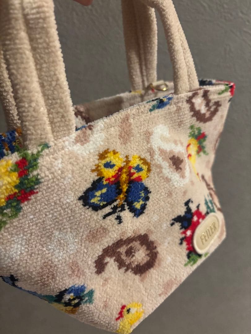 フェイラー　ハイジ　ペイズリー　Web 限定　カラー　ミニバッグ