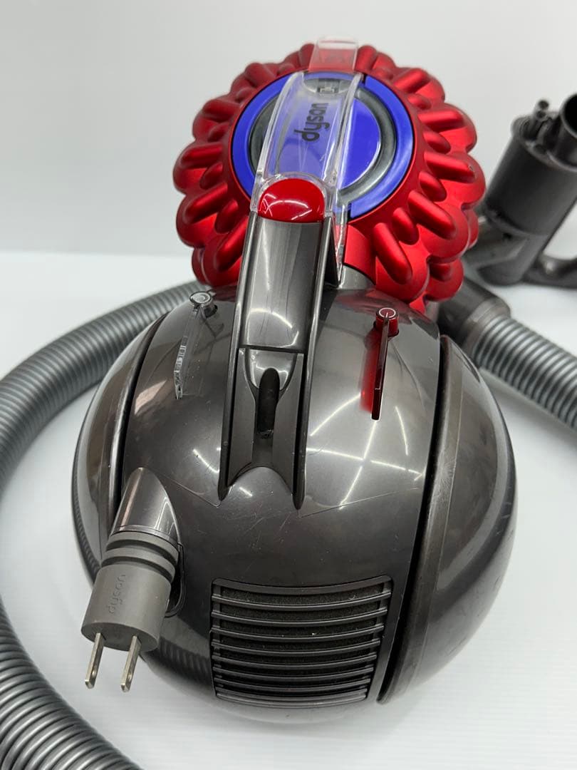 動作保証品　赤　ダイソン　CY24 掃除機　本体のみ　ホース ダストケース付