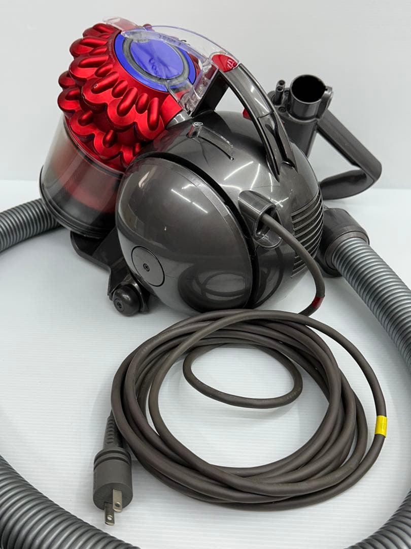 動作保証品　赤　ダイソン　CY24 掃除機　本体のみ　ホース ダストケース付