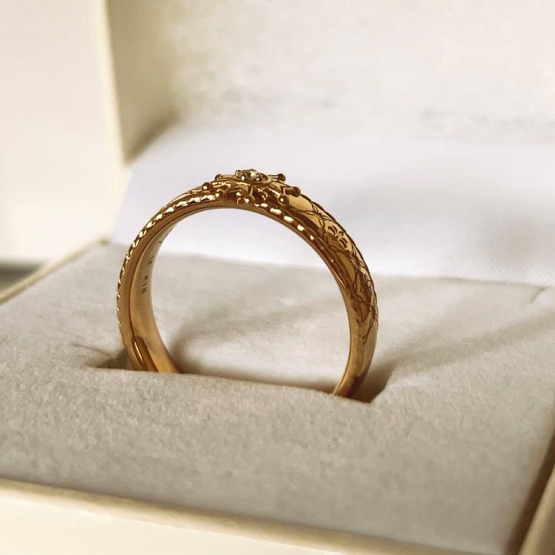 U-TREASURE まほやく　k18リング　賢者　19.0号