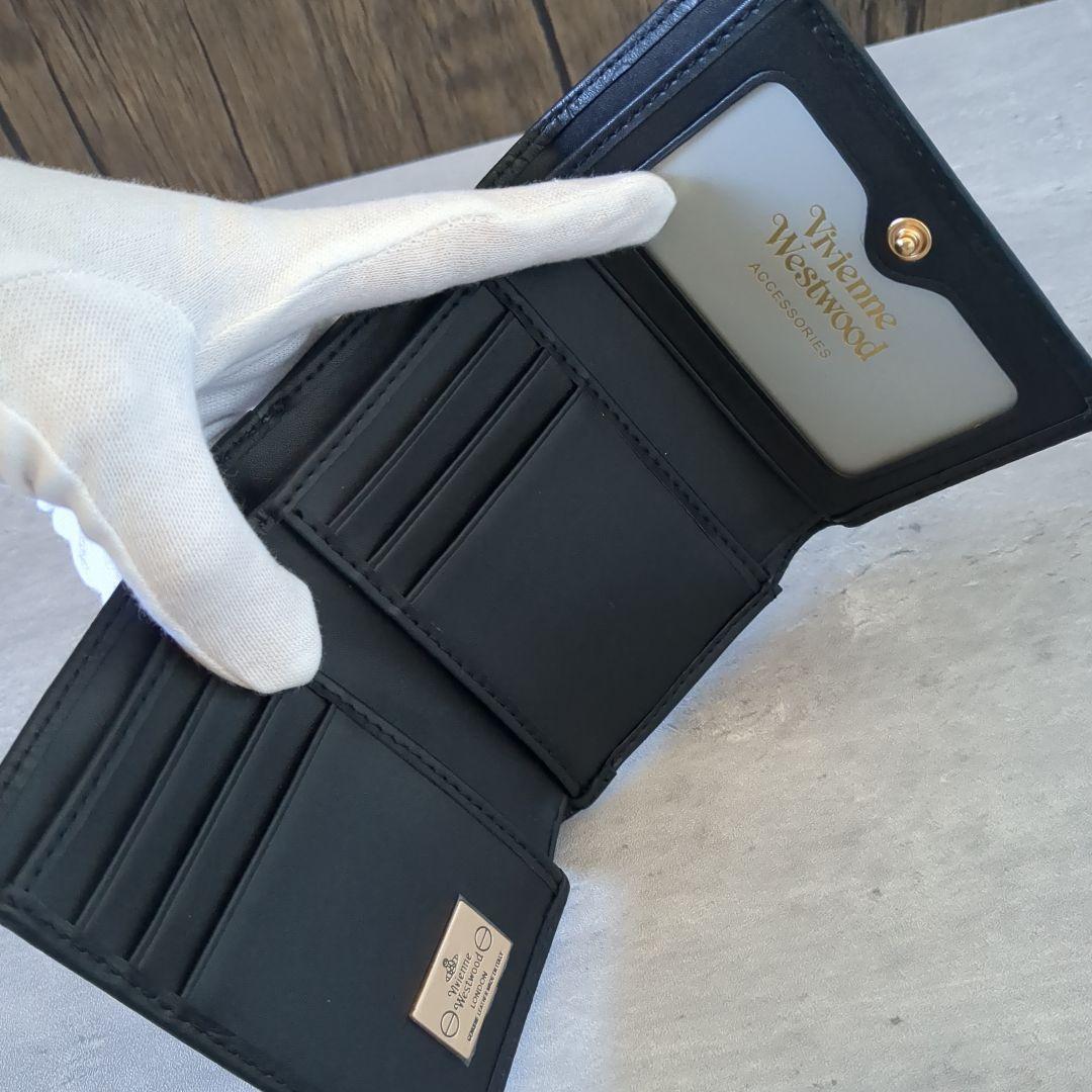 【新品】Vivienne Westwood がま口財布 三つ折財布