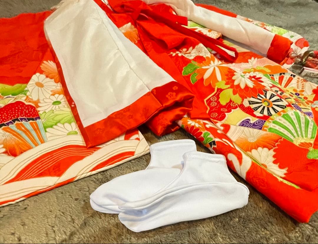 七五三　3歳用　肩上げ腰上げ済み　状態良好