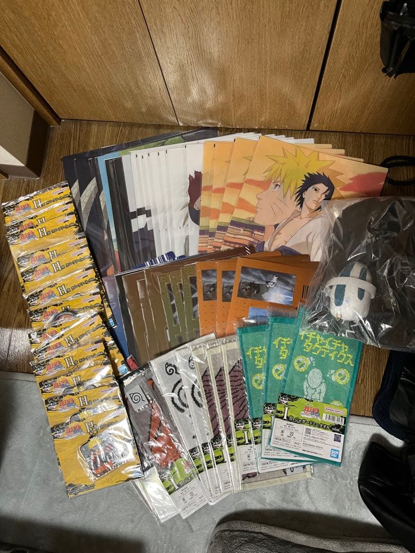 NARUTO フィギュアA賞C賞E賞F賞、G賞6体セット(おまけ下位賞62個)