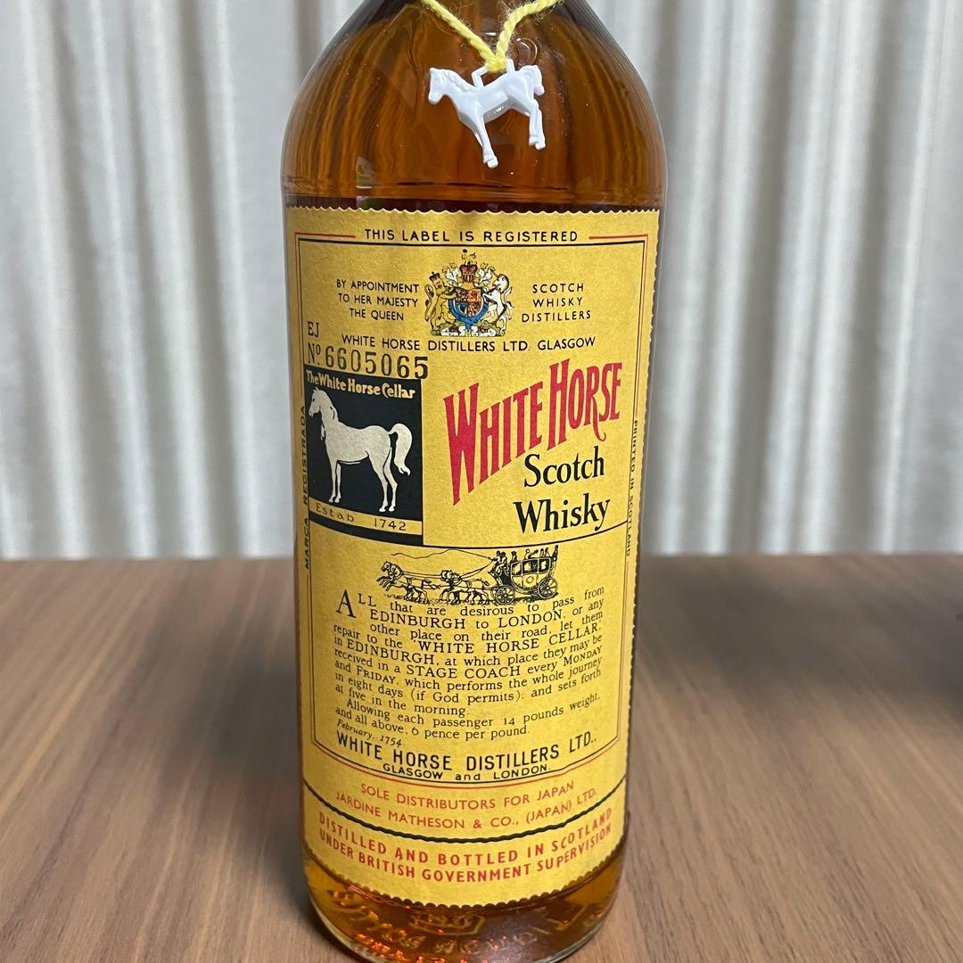 未開栓 ホワイトホース スコッチウイスキー 760ml 43% 古酒