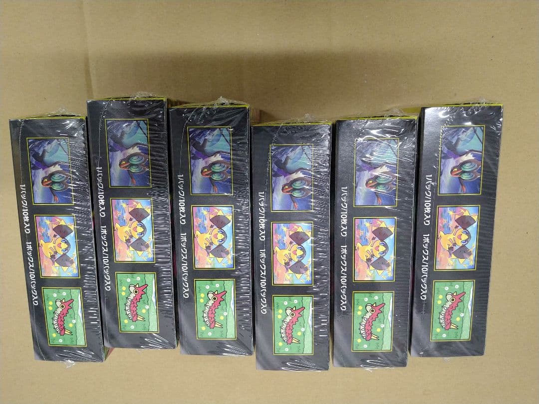 新品未開封品　シュリンク付き　ポケモンカード　メガドリームex　６BOX