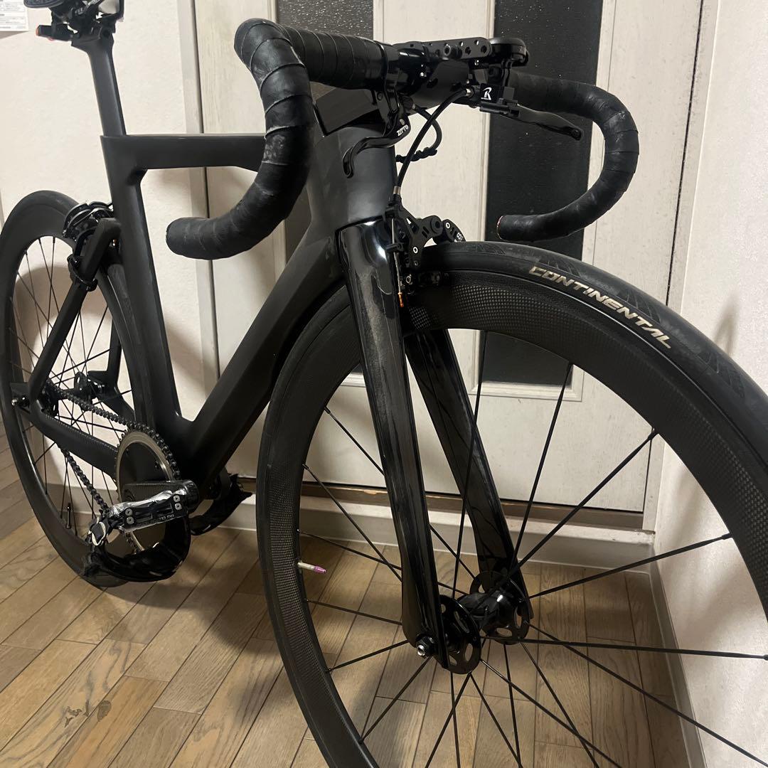 ピストバイク カーボンフレーム トラック　Sサイズ