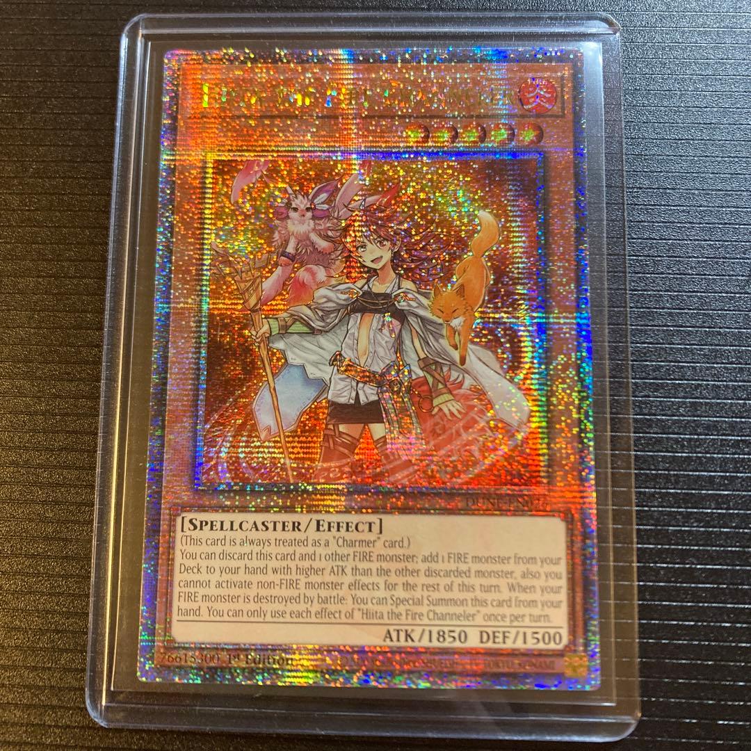 遊戯王 火霊媒師ヒータ 英語版 北米 25thシークレット 1st