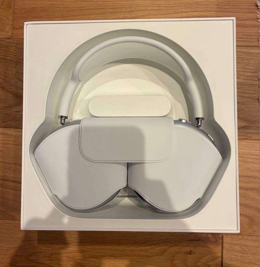 Apple AirPods Max シルバー　動作チェックの1回だけ使用