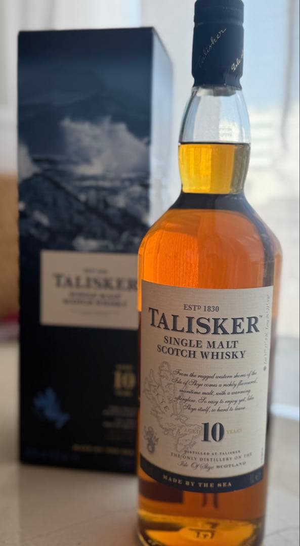 【未開封】TALISKER10年 タリスカー 旧ボトル シングルモルトウイスキー