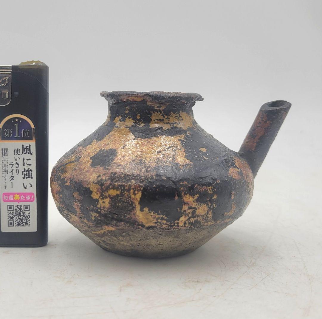瀬戸焼　灯火器　時代物　江戸時代　古陶磁器　小民具　骨董品、美術品