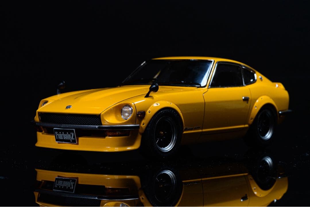 プラモデル1/24完成品　タミヤ1/24フェアレディ240Z