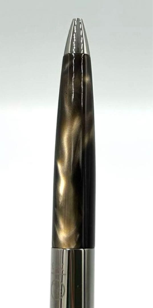 【美品】伊東屋　ROMEO No.3 ボールペン　太軸 イタリアングレー©245