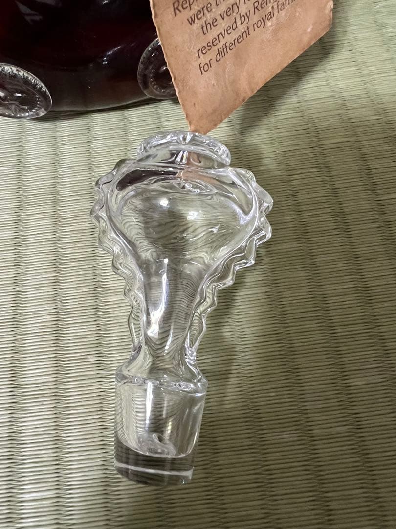 訳あり、ルイ13世レミーマルタン★未開栓★ 替栓付きバカラボトル、ベリーオールド