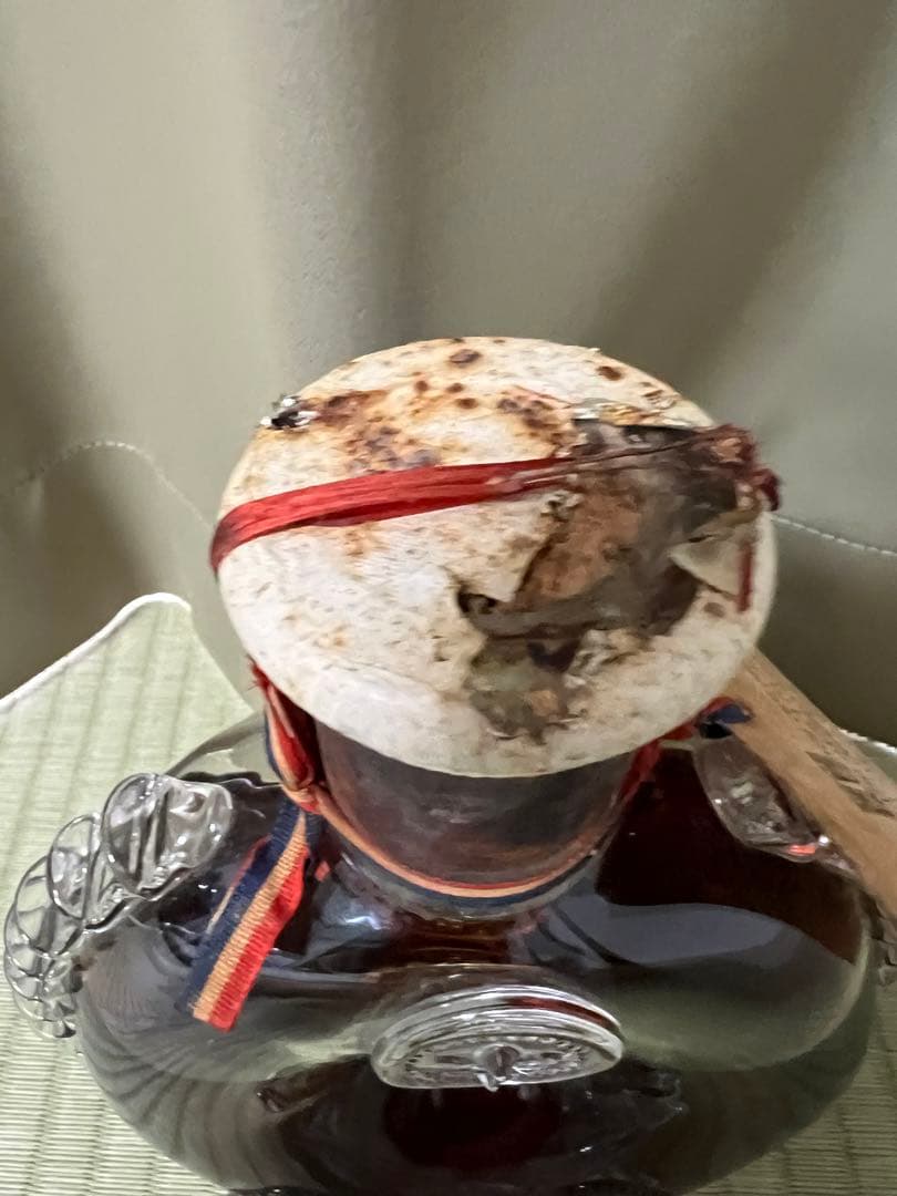 訳あり、ルイ13世レミーマルタン★未開栓★ 替栓付きバカラボトル、ベリーオールド