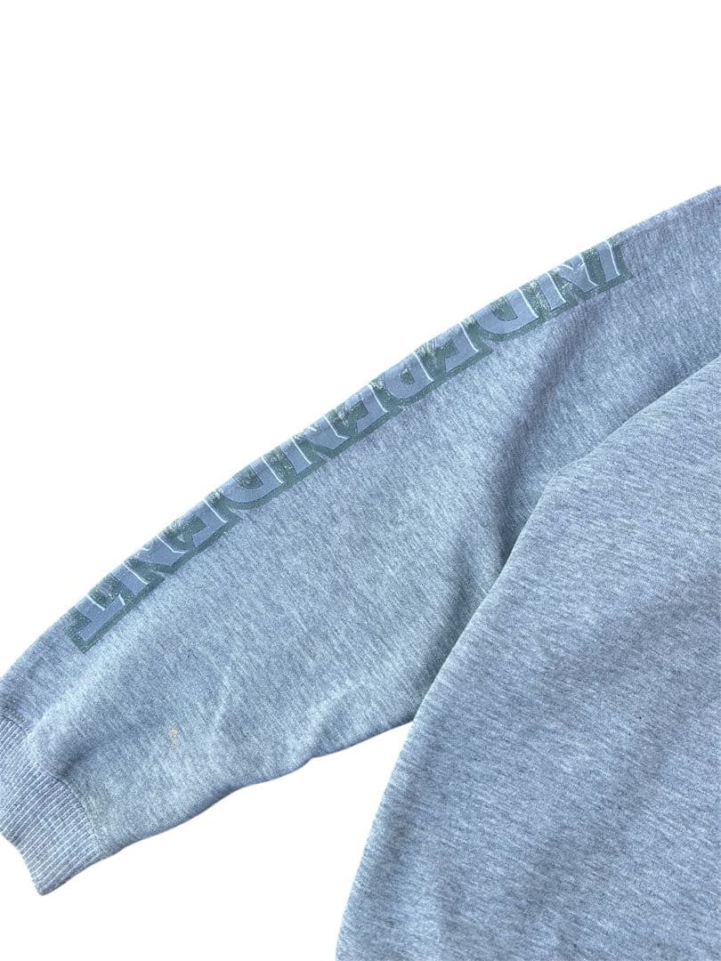 90s independent パーカー L NHS アイアンクロス グレー