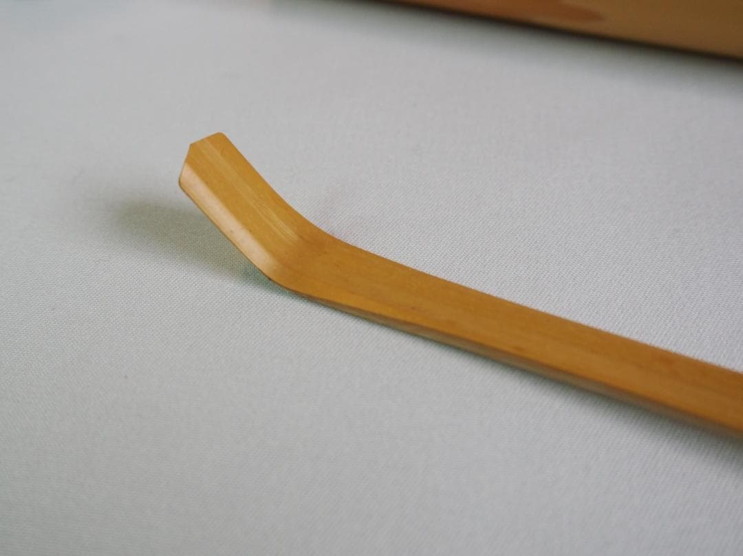 裏千家 井口海仙造『竹茶杓』銘：和敬（共箱）