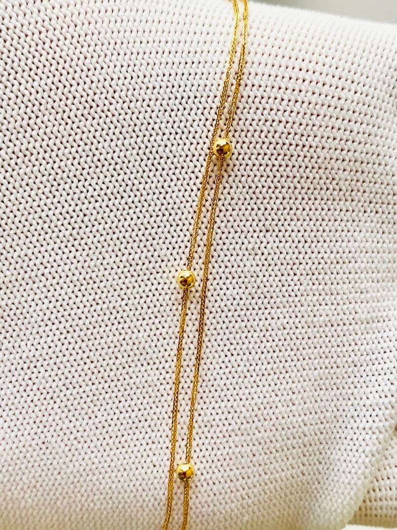 k18 アンクレット　18K レディース　アンクレット