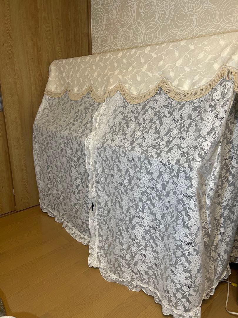 KAWAI アップライトピアノ ブラック 椅子付き