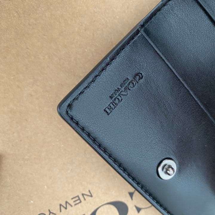 ★新品 COACH コーチ キーケース ブラック キーケース