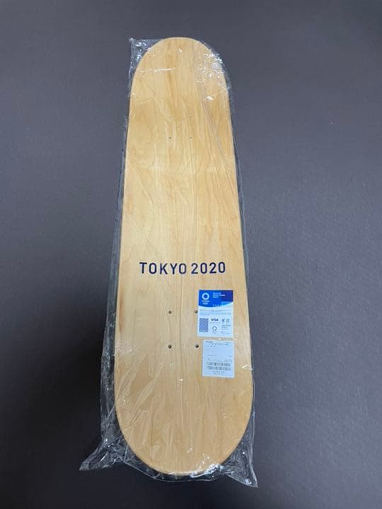 200枚限定 東京2020 オリンピックエンブレム スケートボードデッキ