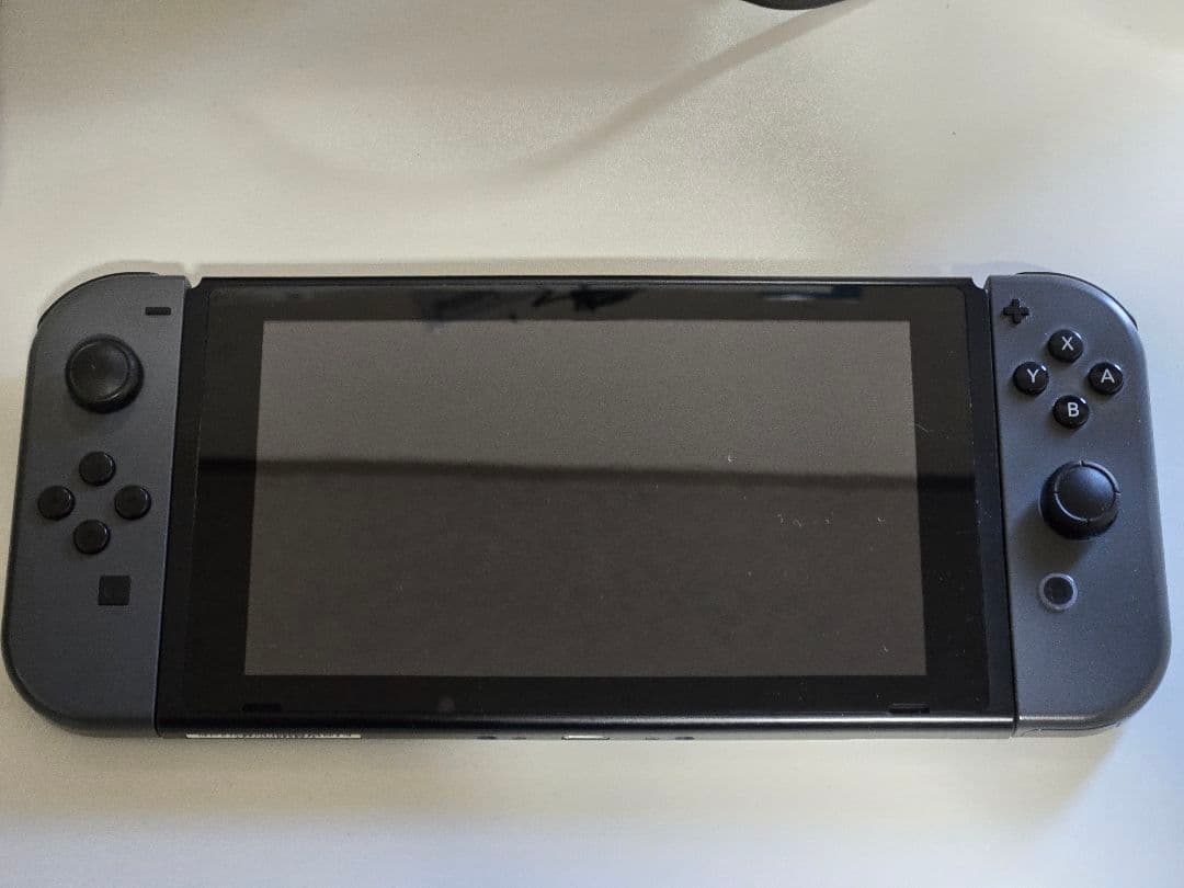 Nintendo Switch グレー 本体 付属品付き　※バッテリー問題有り