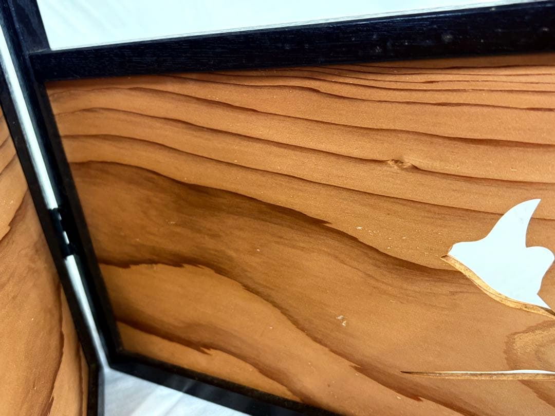 茶道具 塗師 川瀬表完 風炉先 屏風 衝立 二枚折屏風 004