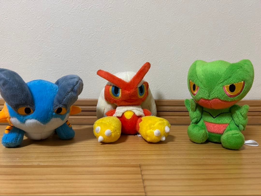 旧ポケドール　ラグラージ、バシャーモ、ジュカイン