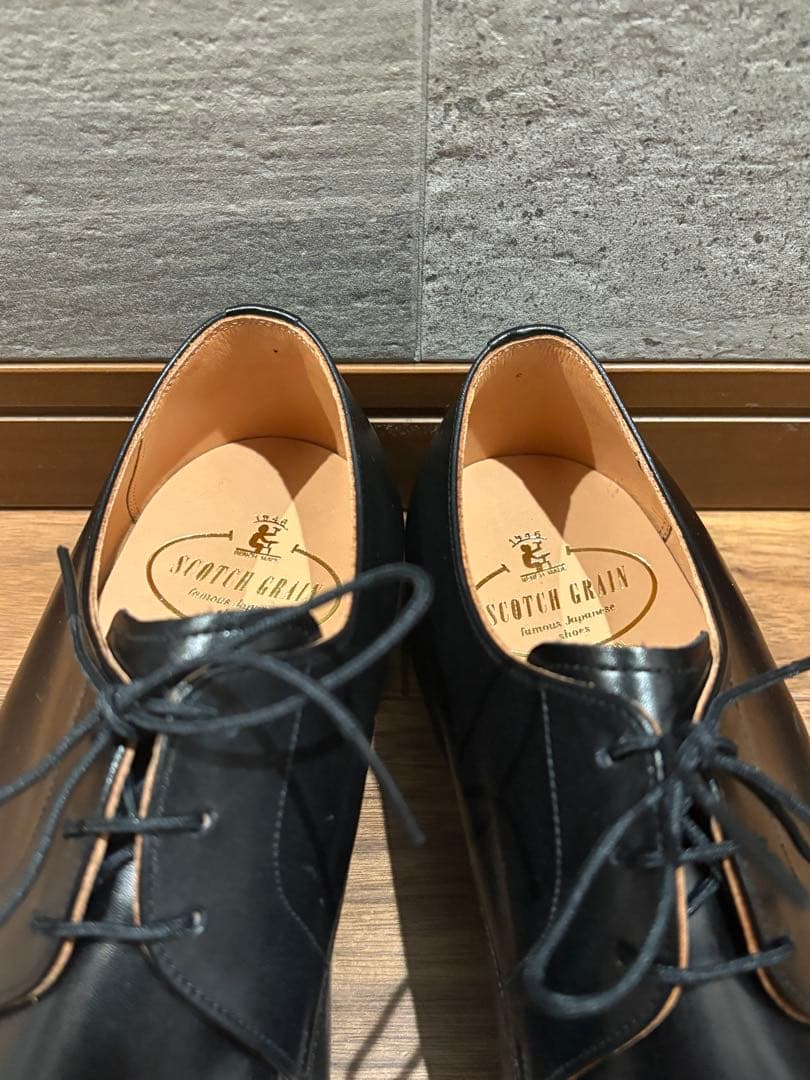訳ありスコッチグレイン SCOTCH GRAIN革靴26.5cm