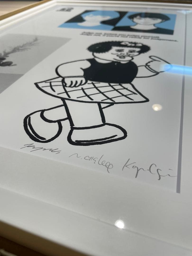 【ジンプラ額装】KYNEシルクNONCHELEEE 『Untitled