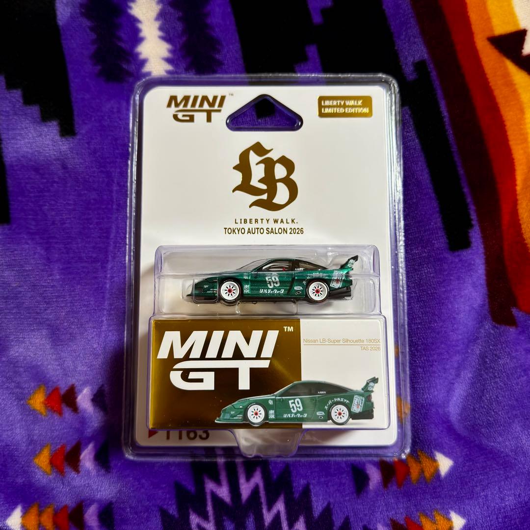 ミニカー MINI GT LBWK - NISSAN 180SX TAS 2026